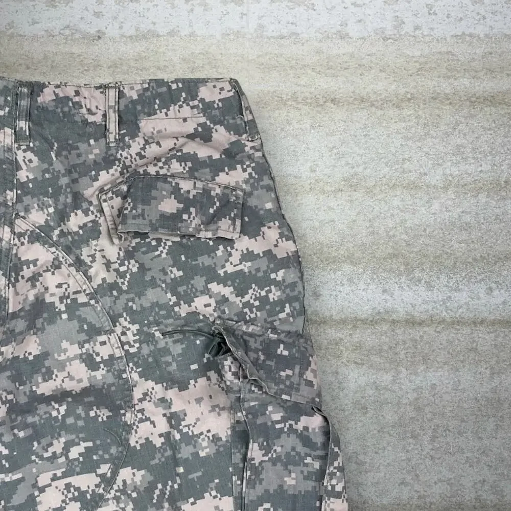 Vintage 90s Military Tactical Pants 36x28 Baggy Wide Leg Digital Camo Large - Picture 3 of 5